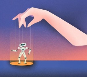 KI als Marionette: Delegation von Aufgaben macht unehrlich (Bild: Hani Jahani)