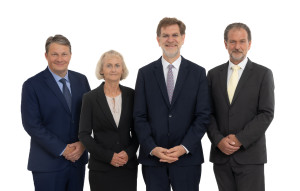 Das Vorstandsteam der VBV-Vorsorgekasse AG ab 1.10.2025 (C VBV/Tanzer)