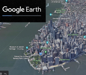 3D-Modell von Manhattan: Zusatz-Software korrigiert GPS-Daten (Foto: earth.google.com)