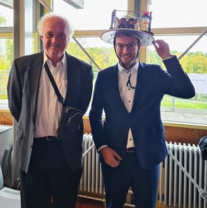 Bernd Arendt (rechts) mit THU-Betreuer Thomas Walter (Foto: thu.de)