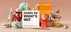 Aktuelle Trends auf der Creativeworld 2026 (Bild: Messe Frankfurt)