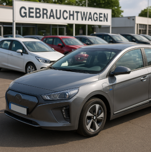 Elektroauto auf Kölner Händlerhof – Symbol für steigende Nachfrage (© autoankauf-live.de/2025) Elektroauto auf Kölner Händlerhof – Symbol für steigende Nachfrage (© autoankauf-live.de/2025)