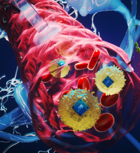 Hirnschrittmacher 2.0: Diese schwimmen mit dem Blut mit (Bild: mit.edu) Hirnschrittmacher 2.0: Diese schwimmen mit dem Blut mit (Bild: mit.edu)