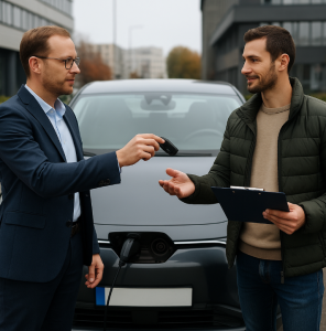 Fahrzeugübergabe bei Autoankauf-Live in Neuss (Bild: autoankauf-live.de/2025)