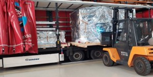 Auslieferung des Exentis-Produktionssystems an strategischen Grosskunden (Foto: Exentis) Auslieferung des Exentis-Produktionssystems an strategischen Grosskunden (Foto: Exentis)