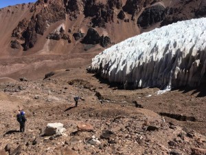 Tapado-Gletscher: Beispiel für eine austrocknende Landschaft in Chile (Foto: Álvaro Ayala)