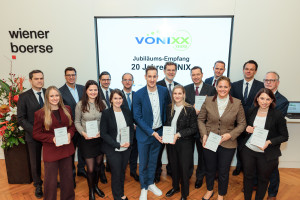 20 Jahre VÖNIX: VÖNIX-Partner und All Time Index Members (Foto: VBV/Felten) 20 Jahre VÖNIX: VÖNIX-Partner und All Time Index Members (Foto: VBV/Felten)