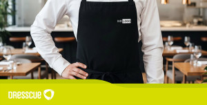 Gebrandete Textilien von der Küche bis zum Servicebereich (Bild: DRESSCUE GmbH)