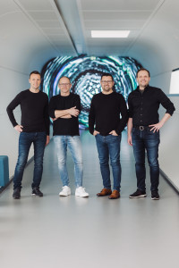 V.l.: CFO Martin Reiter, CEO Andreas Fill , COO Günter Redhammer, CTO Alois Wiesinger (© Antje Wolm)