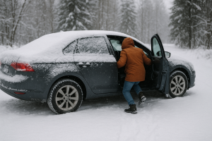 Grundregeln für den Werterhalt ihres Autos im Winter. (Bild: Swisscar; KI-Illustration)