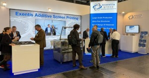 Gut besuchter Exentis-Messestand bei der Formnext 2025 in Frankfurt/Main (Foto: Exentis) Gut besuchter Exentis-Messestand bei der Formnext 2025 in Frankfurt/Main (Foto: Exentis)