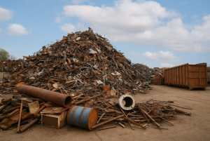 Altmetall-Schrottplatz in Essen - fachgerechtes Recycling garantiert (© Schrottabholung.org)
