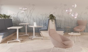 Smartes Mobiliar im Wandel der Arbeitswelt (Bild: Nowy Styl - Aero Scadio Sand Tilkka Table Offa) Smartes Mobiliar im Wandel der Arbeitswelt (Bild: Nowy Styl - Aero Scadio Sand Tilkka Table Offa)