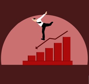 Abwärtstrend: Viele Unternehmen pessimistisch für 2026 (Bild: Mohamed_hassan, pixabay.com)