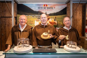 Highlight: Tête de Moine-Käse (Foto: AMS Agro-Marketing Suisse)
