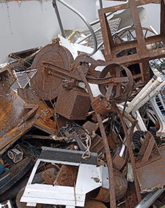 CO₂ wird durch Schrottabholung eingespart - in Essen und anderswo (© Schrottankauf Exclusiv)