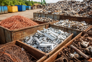 Sortierter Metallschrott für Recycling (Symbolfoto: Schrottabholung.org)