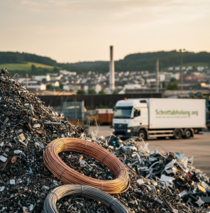 Rohstoff-Zentrum Siegen: sichert metallische Kreisläufe der Region (Foto: Schrottabholung.org)