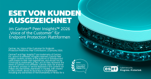 Gartner kürt ESET mit Auszeichnung (Bild: ESET)