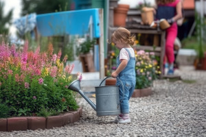 Beete in Kindergärten vermitteln wichtiges Wissen über Pflanzen (Foto: Dirk Schmidt)
