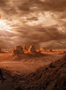 Mars: Wertstoffgewinnung auf anderen Planeten durch Mikroben (KI-Bild: Mollyroselee, pixabay.com)