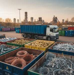 Nachhaltige Schrottverwertung auf einem Dortmunder Fachbetrieb (© Schrottabholung.org) Nachhaltige Schrottverwertung auf einem Dortmunder Fachbetrieb (© Schrottabholung.org)