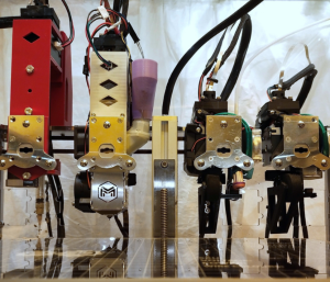 Vier Extruder für den Druck von Elektromotoren: MIT schafft breite Anwendungspalette (Foto: mit.edu)