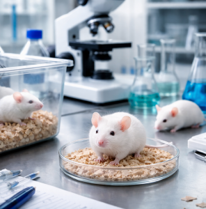 Labormäuse: Tumore sind bald genauer erkennbar (Bild: ChatGPT/Dall-E)