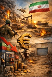 Krieg gegen den Iran: Dauer beeinflusst Erholung deutscher Wirtschaft (Bild: ChatGPT/Dall-E)