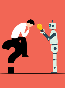 Interaktion: Bei komplizierten Fragen ist die KI oftmals ratlos (Bild: Mohamed Hassan, pixabay.com)