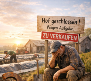 Spargel-Bauer gibt auf: Anbauflächen und Zahl der Betriebe rückläufig (Bild: ChatGPT/Dall-E)