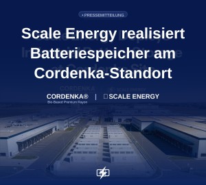 Scale Energy realisiert Batteriespeicher am Cordenka-Standort (Bild: Scale Energie/Cordenka)