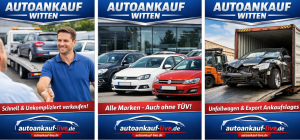 Autoankauf Witten: Alle Marken Gebrauchtwagen zu verkaufen (Bild: Autoankauf-Live.de)