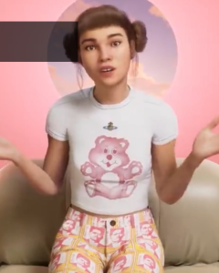Virtuelle Influencerin Lil Miquela hat 2,5 Mio. Follower (Screenshot: University of Melbourne)