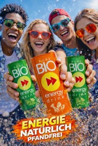 PURE BIO Energy Drink: Neue Sorten sind pfandfrei (Bild: Pure Bio Products)