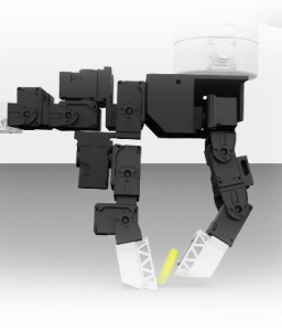 "Sehender" Robo-Greifer beim Aufstellen einer Münze (Foto: nus-lins-lab.github.io/FingerEyeWeb)