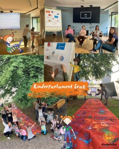 Kunst und Kinderrechte vereint: Graz zeigt den Roten Teppich der Kinderrechte mit Arthena MAXX