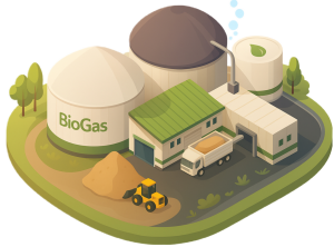 Biogas: Lässt sich jetzt effektiver von CO2 reinigen (Bild: Dories Pratama, pixabay.com)