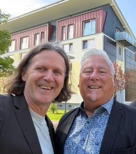 Prof. Timo Leukefeld & DI Günther Hraby, CEO easyTherm® (Foto: Timo Leukefeld)