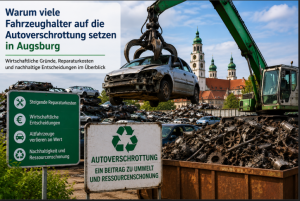 Fachgerecht Autos verschrotten in Augsburg (Foto: autoverschrottung-augsburg.de)