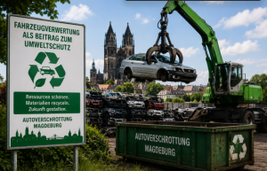 Autos fachgerecht verschrotten in Magdeburg (Foto: autoverschrottung-magdeburg.de)
