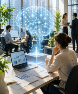 KI in Finanzbranche: Mitarbeiter werden immer mehr zu Software-Architekten (Bild: ChatGPT/Dall-E)