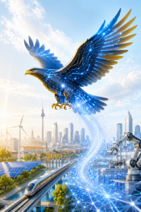 Adler digital: KI wird für deutsche Unternehmen geschäftskritisch (Bild: ChatGPT/Dall-E)