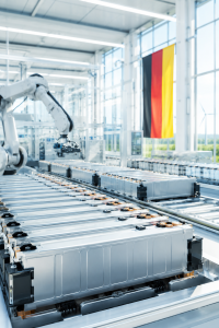 Batterieproduktion: Deutschland nach wie vor abhängig von China und Co (Bild: ChatGPT/Dall-E)