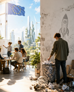 Ungenutztes Potenzial: Start-ups in Europa scheitern an Rahmenbedingungen (Bild: ChatGPT/Dall-E)
