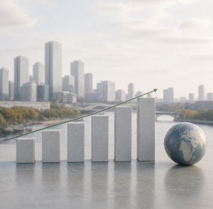 Moderates Wachstum: Zumindest keine Rezession in Deutschland erwartet (Bild: ChatGPT/Dall-E)