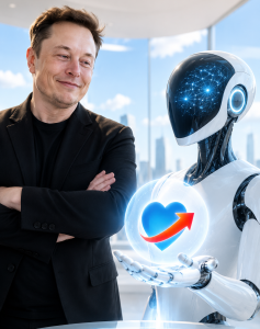 Elon Musk und KI: Sie gibt eine klare Empfehlung für die AfD ab (Bild: ChatGPT/Dall-E)