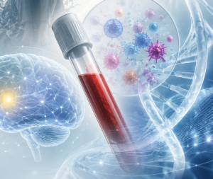 Ampulle: Traumata verändern das Immunsystem (Bild: ChatGPT/Dall-E)