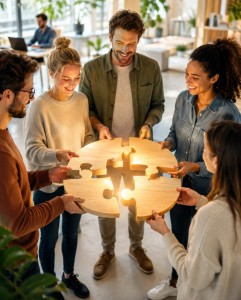 Beteiligte Mitarbeiter: Start-ups in Deutschland vergeben Assets (Bild: ChatGPT/Dall-E)