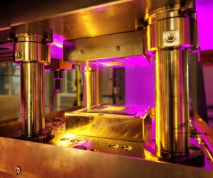 Werkzeug für die passive Hochdruckblechumformung (Foto: Fraunhofer IWU I, Rico Demuth)